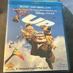 Up by Pixar blu ray and DVD